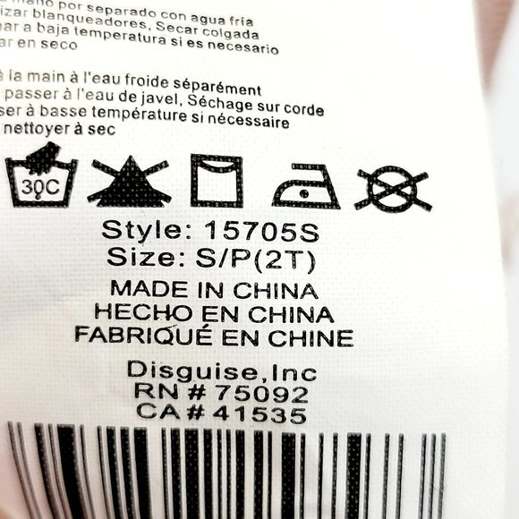 DISNEY Minnie Mickey Mouse Little Girl Pink Dress 2T Toddler SMALL Costume - Picture 13 of 14